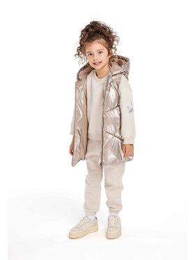 MINOTI MINOTI Kamizelka 16gilet 2 Brązowy Regular Fit