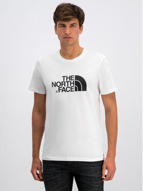 The North Face The North Face T-Shirt Easy NF0A2TX3 Bílá Regular Fit