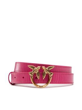Pinko Pinko Cintura da donna Love Lizard H2 Belt AI 22-23 PLT01 1H213U A041 Rosa