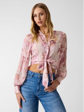 Guess Guess Top 182705 Růžová Classic Fit
