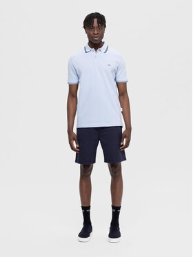 Selected Homme Selected Homme Polo 16087840 Błękitny Regular Fit