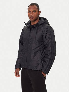 adidas adidas Zimní bunda Essentials Climawarm 3-Stripes KB8149 Černá Regular Fit