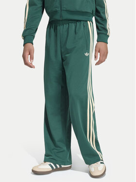 adidas adidas Melegítő alsó Firebird Loose Tracksuit HZ6656 Zöld Relaxed Fit