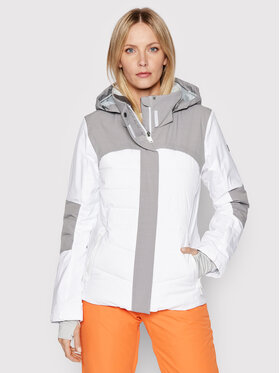 Roxy Roxy Snowboard kabát Dakota ERJTJ03260 Fehér Slim Fit