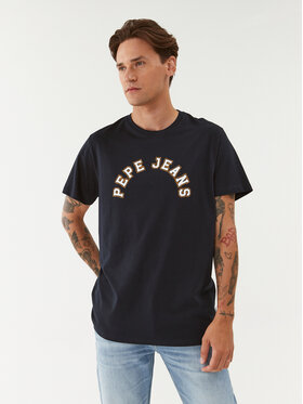 Pepe Jeans Pepe Jeans Tricou Westend Tee PM509124 Bleumarin Regular Fit