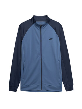 4F 4F Bluza TFSWM072 Niebieski Comfortable Fit