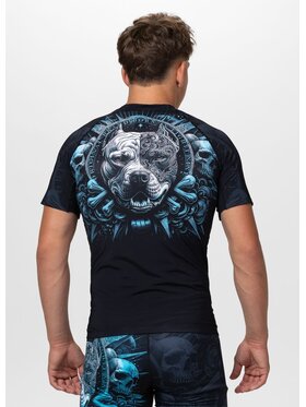 PITBULL PITBULL Koszulka techniczna PITBULL WORLD Czarny Regular Fit