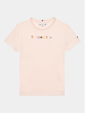 Tommy Hilfiger Tommy Hilfiger Футболка KG0KG07263 D Рожевий Regular Fit