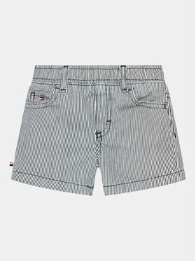 Tommy Hilfiger Tommy Hilfiger Bavlnené šortky KN0KN01619 Tmavomodrá Regular Fit