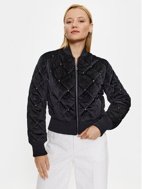 Guess Guess Bundy bomber W3YL08 WFIS0 Čierna Regular Fit