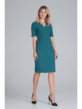 FIGL FIGLFIGL Vestito M851 Verde Regular Fit