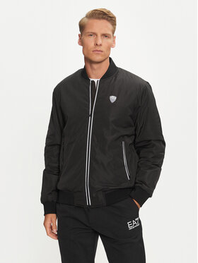 EA7 Emporio Armani EA7 Emporio Armani Bomber striukė 8NPB12 PN7LZ 1200 Juoda Regular Fit