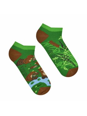 Spox Sox Spox Sox Skarpety stopki unisex Bobry Kolorowy