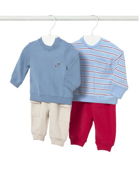 Mayoral Mayoral Set od 2 para trenirki i 2 majice 1628 Šarena Regular Fit