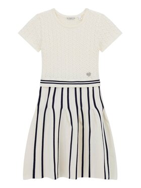 Guess Kids Guess Kids Sukienka 176949 Beżowy Classic Fit