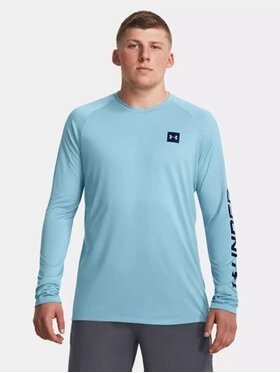 Under Armour Under Armour Longsleeve 1379782-490 Niebieski Regular Fit