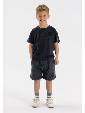 minoti minoti T-Shirt 23fleece108 Szary Regular Fit