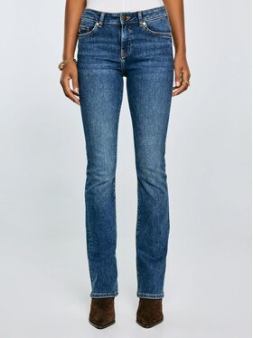 BIG STAR BIG STAR Jeansy ADELA_BOOTCUT_536_190 Granatowy Bootcut Fit