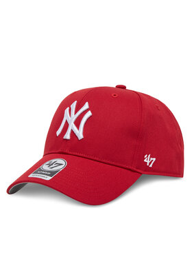 47 Brand 47 Brand Nokamüts MLB New York Yankees Raised Basic '47 MVP B-RAC17CTP Punane