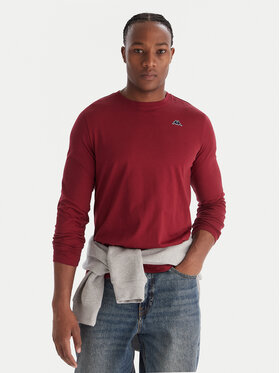 Robe di Kappa Robe di Kappa Longsleeve 631189W Rosso Slim Fit