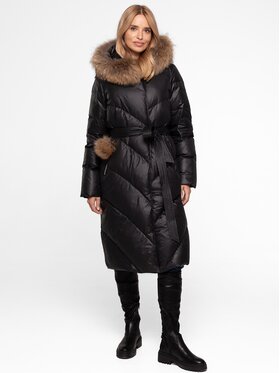 Perso Perso Dámská bunda BLH251050FXR Černá Regular Fit
