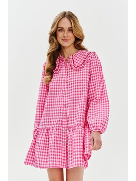 NAOKO NAOKO Sukienka codzienna Blush Power Różowy Regular Fit