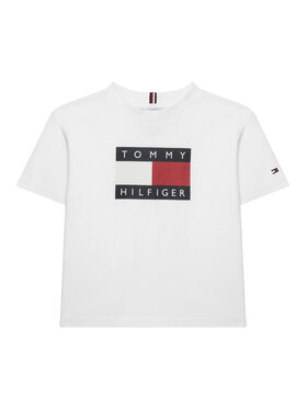 Tommy Hilfiger Tommy Hilfiger Póló KB0KB10340 M Fehér Regular Fit