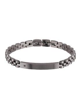 Breil Breil Bransoletka BLACK DIAMOND Szary