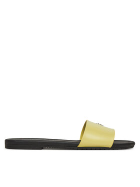 Calvin Klein Jeans Calvin Klein Jeans Шльопанці Flat Sandal Slide Mg YW0YW01697 Зелений
