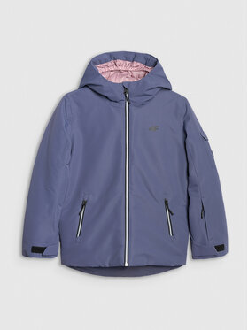 4F 4F Kurtka snowboardowa SNOWBOARD Granatowy Regular Fit