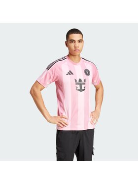 adidas adidas Koszulka techniczna Inter Miami CF 25/26 Messi Home Jersey Różowy Slim Fit