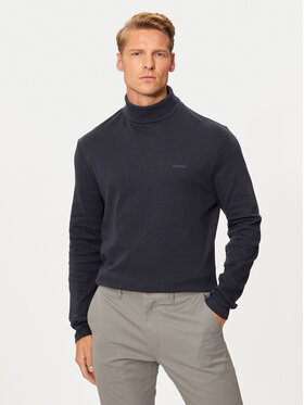 Hechter Paris Hechter Paris Rollkragenpullover 75001 142905 Dunkelblau Regular Fit