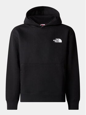The North Face The North Face Mikina B Mountain Line HoodieNF0A8599JK31 Černá Regular Fit
