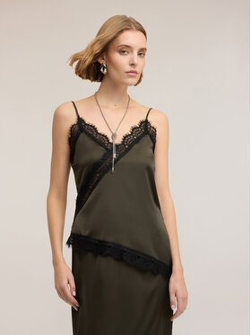 Motivi Motivi Top D061Q000572N035 Verde Regular Fit