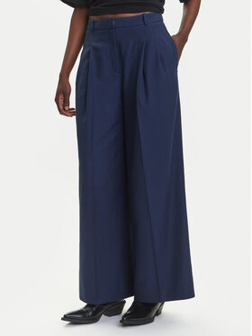 HUGO HUGO Pantaloni di tessuto Harenau 50542606 Blu scuro Relaxed Fit
