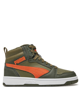 Puma Puma Sneakersy Rebound V6 Mid Wtr Jr 394685 05 Kaki