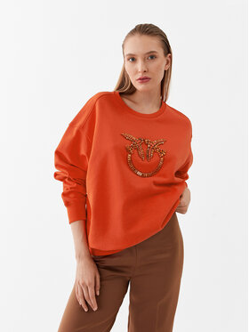 Pinko Pinko Pulóver Nelly 100534 A15C Narancssárga Relaxed Fit