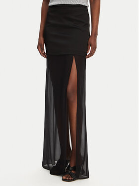 PINKO PINKO Maxi sukně Gaerzetta 104686 A2CO Černá Regular Fit