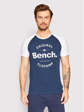 Bench Bench Tricou Hazza 120742 Albastru Regular Fit