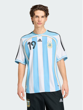 adidas adidas Koszulka techniczna Argentyna Messi Biały Regular Fit