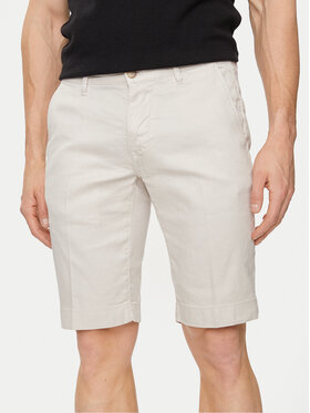 Baldessarini Baldessarini Stoffshorts B1 16939.6666 Écru Regular Fit
