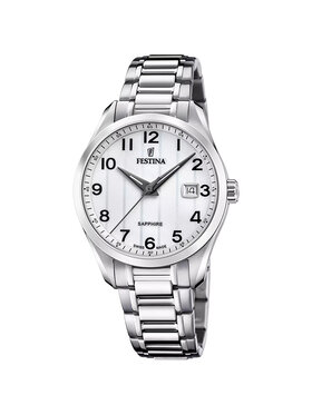 Festina Festina Zegarek F20026-1 Srebrny