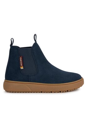 Geox Geox Ботуши J Theleven Boy J36LDB 00022 C4002 M Тъмносин
