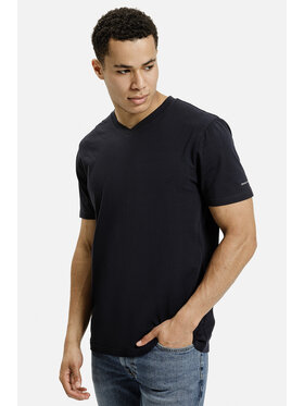 Cross Jeans Cross Jeans T-Shirt 16128-310 Granatowy Regular Fit