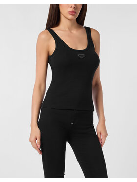 PHILIPP PLEIN PHILIPP PLEIN Tank top 25575 Černá Skin Tight Fit