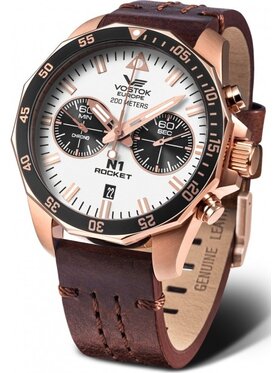 Vostok Europe Vostok Europe Zegarek 6S21-225B619 Brązowy