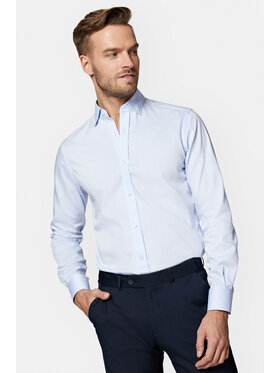 Lancerto Lancerto Koszula Dana KO073123000032 Błękitny Slim Fit