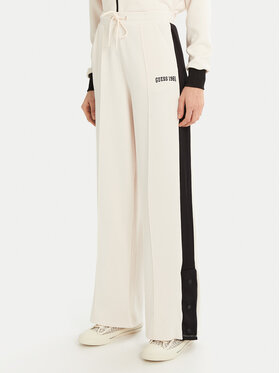 Guess Guess Pantaloni trening V5RB00 KCO72 Écru Regular Fit