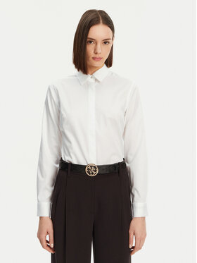 Guess Guess Koszula W5RH31 WAF10 Biały Regular Fit