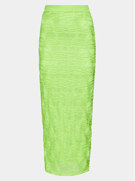 Gina Tricot Gina Tricot Tiesus sijonas 20044 Žalia Slim Fit